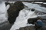 U vodopádu Goðafoss