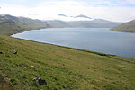 Pohled do Ingólfsfjordu (k Eyri) cestou z Munaðarnesu