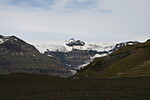 Spád zbytků ledovce Morsárjökull