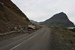 Stará silnice z Bolungarvíku do Ísafjordu