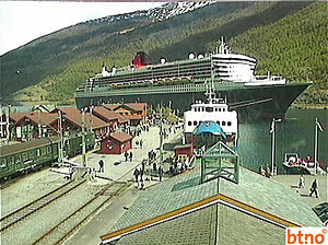 Queen Mary 2 ve Flåmu