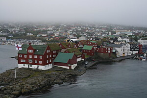 Tórshavn - hlavní město Faerských ostrovů