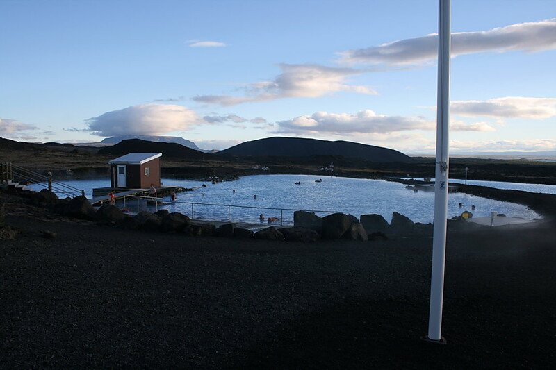 Nová laguna u Mývatnu