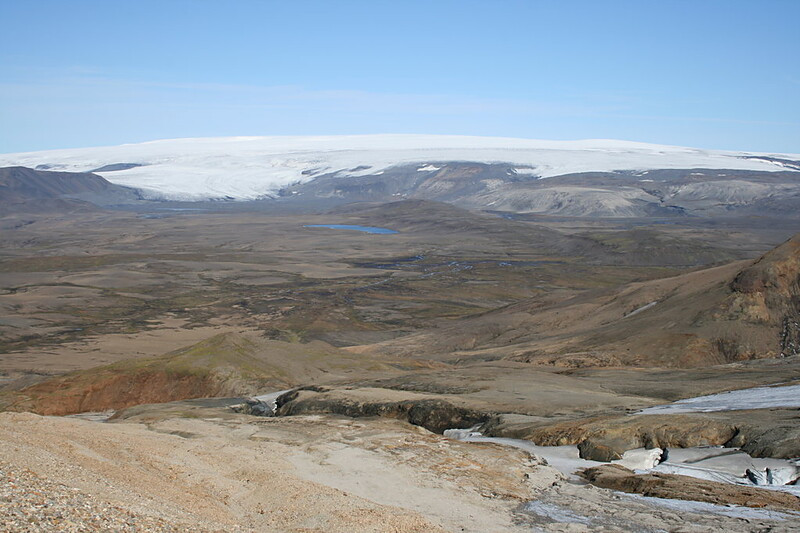 Pohled na Hofsjökull