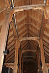Střecha ve vikinské hale