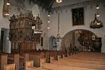 Interiér starého kostela