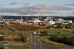 Masiv Hengill východně od Reykjavíku