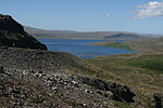 Sjezd z Kleifaheiði do Patreksfjordu