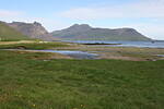 Ranní pohled z Finnbogastaðir na Norðurfjörður