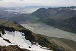 Morsárdalur a konec splazu Skeiðarárjökull